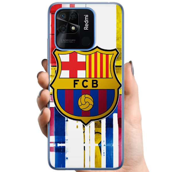 Xiaomi Redmi 10C TPU Matkapuhelimen kuori FC Barcelona
