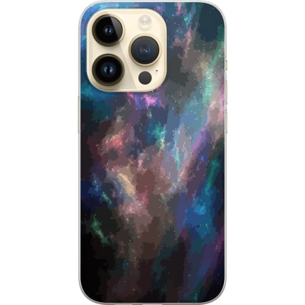 Apple iPhone 15 Pro Gjennomsiktig deksel Galakse Marmor