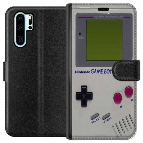 Kompatibel Tegnebogsetui til Huawei P30 Pro Game Boy