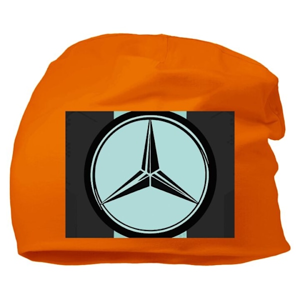 Mössa för Vuxen | Varm Beanie i Mjukt Material Mercedes Orange one size