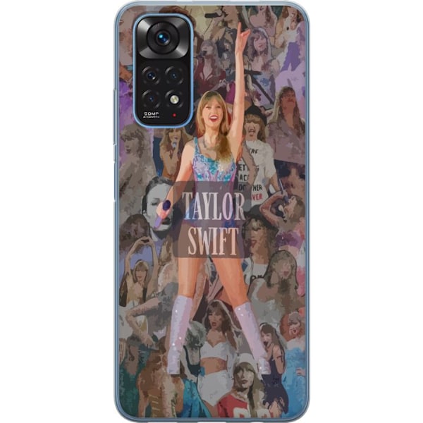 Xiaomi Redmi Note 11 Genomskinligt Skal Taylor Swift