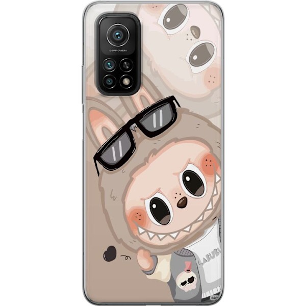 Xiaomi Mi 10T Pro 5G Läpinäkyvä kuori Labubu Rainbow Chaos