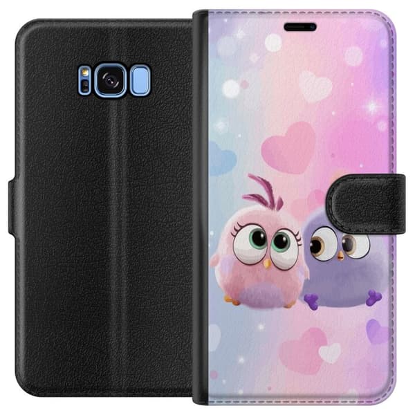 Kompatibelt Plånboksfodral till Samsung Galaxy S8 Angry Birds