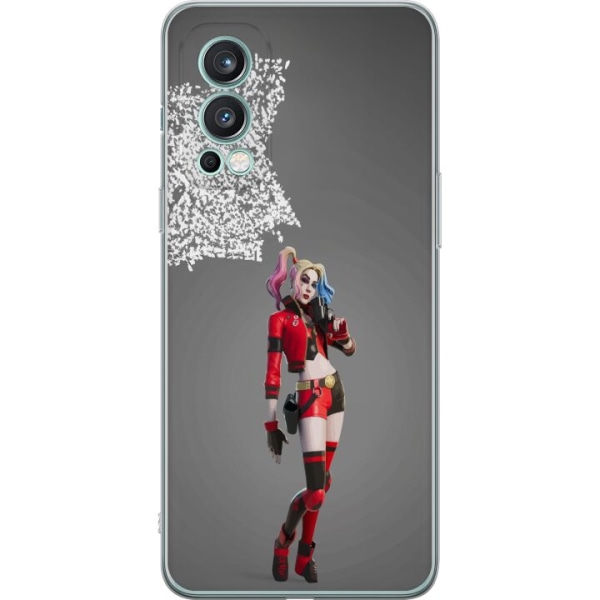 OnePlus Nord 2 5G Genomskinligt Skal Fortnite - Harley Quinn