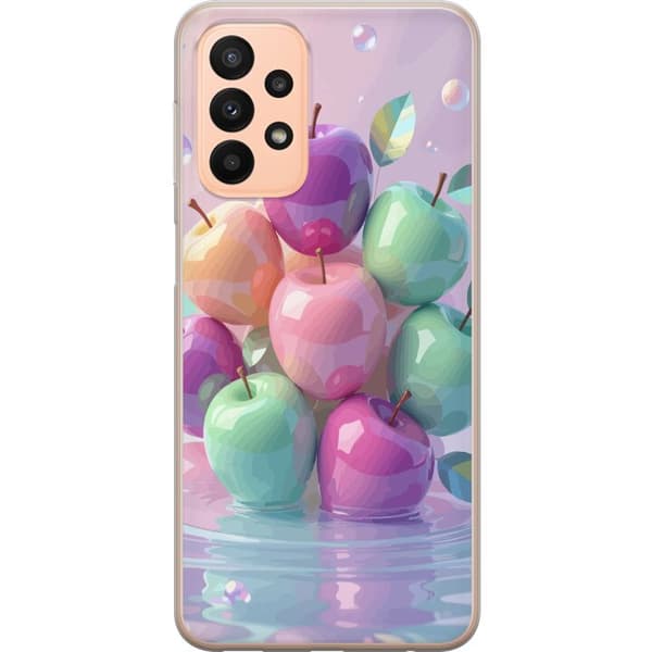 Kompatibelt Mobildeksel til Samsung Galaxy A23 Magiske epler Fantasy-eventyr