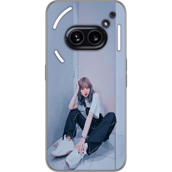 Nothing Phone (2a) Plus Läpinäkyvä kuori Lisa from Blackpink – K-pop Style Icon
