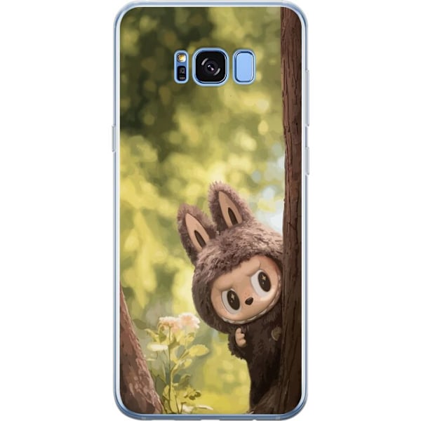 Samsung Galaxy S8+ Läpinäkyvä kuori Labubu Graffiti Vibes
