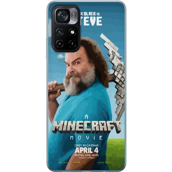 Xiaomi Poco M4 Pro 5G Gjennomsiktig deksel En Minecraft-film