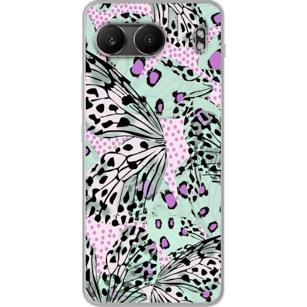 OnePlus Nord 4 Gennemsigtig cover Leopard