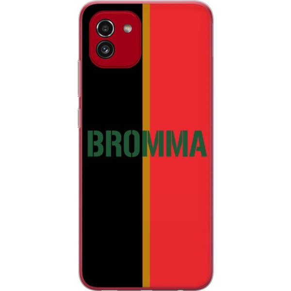 Samsung Galaxy A03 Gennemsigtig cover Bromma