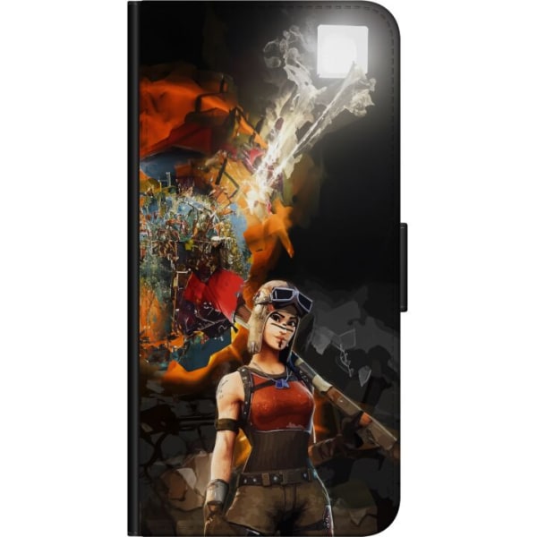 Huawei Y6 (2019) Tegnebogsetui Renegade Raider