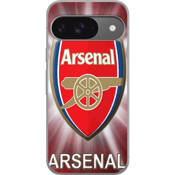 Google Pixel 9 Gennemsigtig cover Arsenal