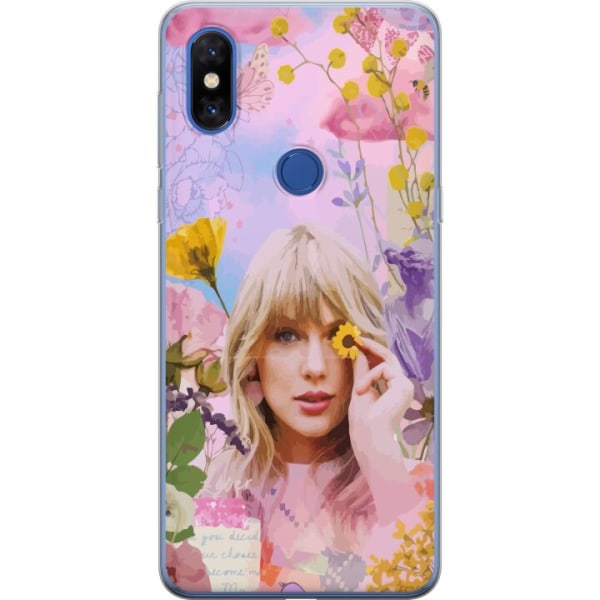 Xiaomi Mi Mix 3 Gennemsigtig cover Taylor Swift