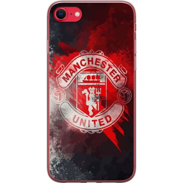 Apple iPhone 8 Gennemsigtig cover Manchester United