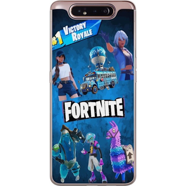 Samsung Galaxy A80 Genomskinligt Skal Fortnite