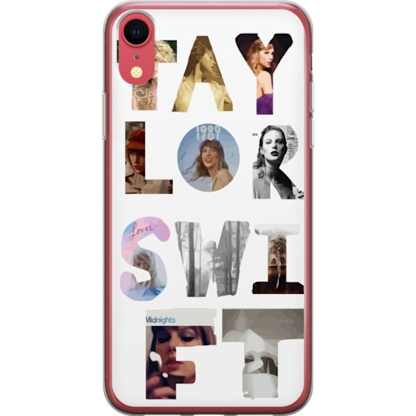 Apple iPhone XR Gennemsigtig cover Taylor Swift