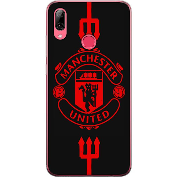 Huawei Y7 (2019) Läpinäkyvä kuori ManchesterUnited