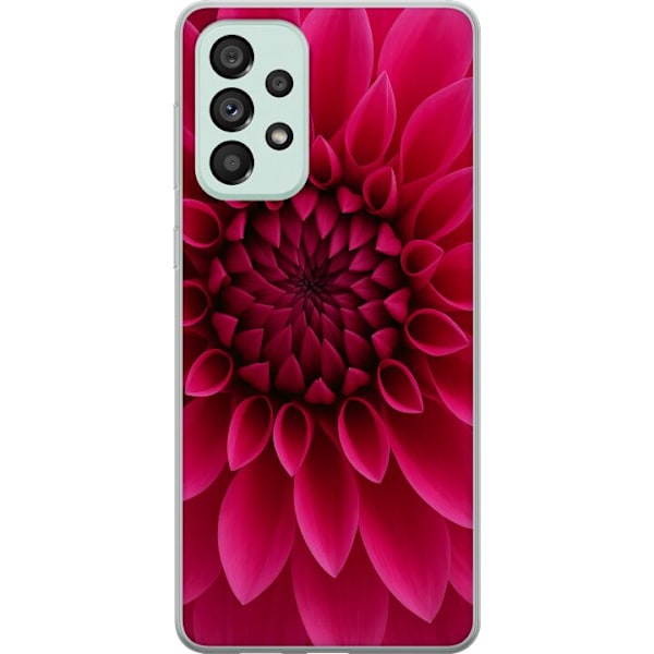 Samsung Galaxy A73 5G Genomskinligt Skal Rosecore
