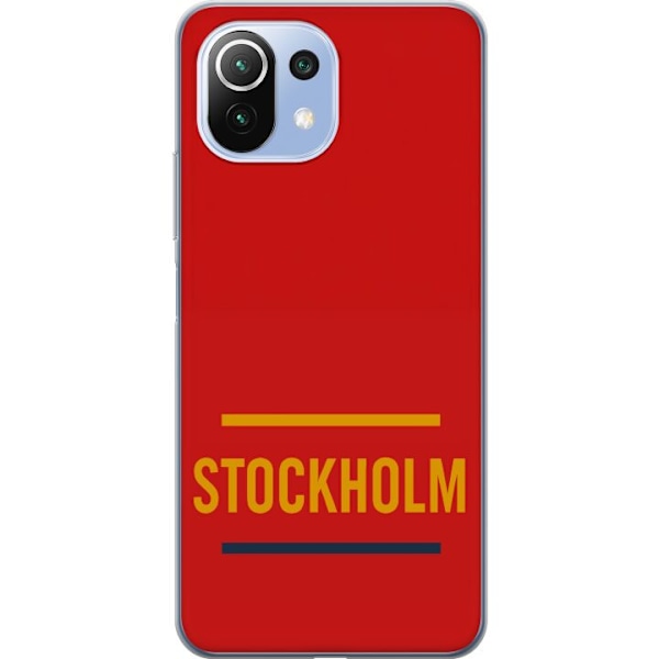 Xiaomi 11 Lite 5G NE Gjennomsiktig deksel Stockholm – Hockey