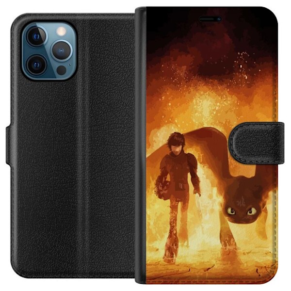 Apple iPhone 12 Pro Tegnebogsetui Drage Træner