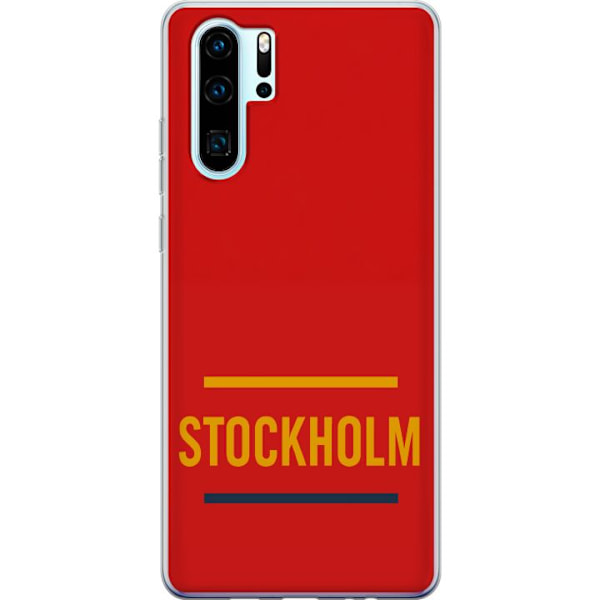 Huawei P30 Pro Läpinäkyvä kuori Stockholm – Hockey