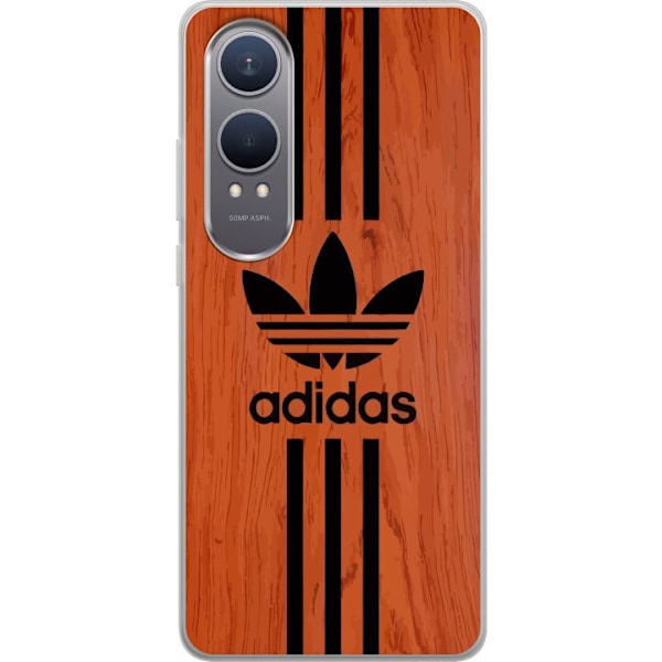 OnePlus Nord CE4 Lite Läpinäkyvä kuori Adidas