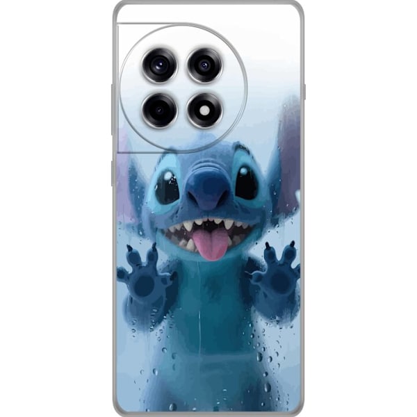 OnePlus 12R Genomskinligt Skal Stitch Window View – Stitch vid ett fönster i söt stil