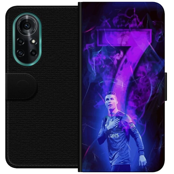 Huawei nova 8 Pro Tegnebogsetui Ronaldo 7 - Fodboldlegende i Handling for Fans