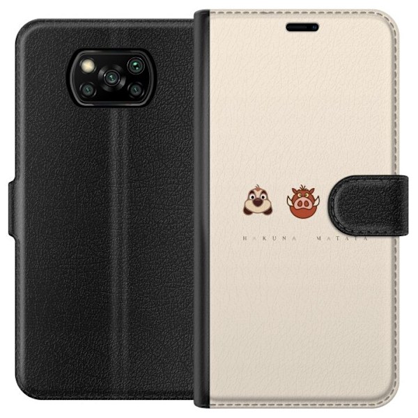 Xiaomi Poco X3 NFC Lommeboketui Hakuna matata