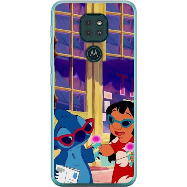 Motorola Moto G9 Play Läpinäkyvä kuori lilo ja stitch 2025