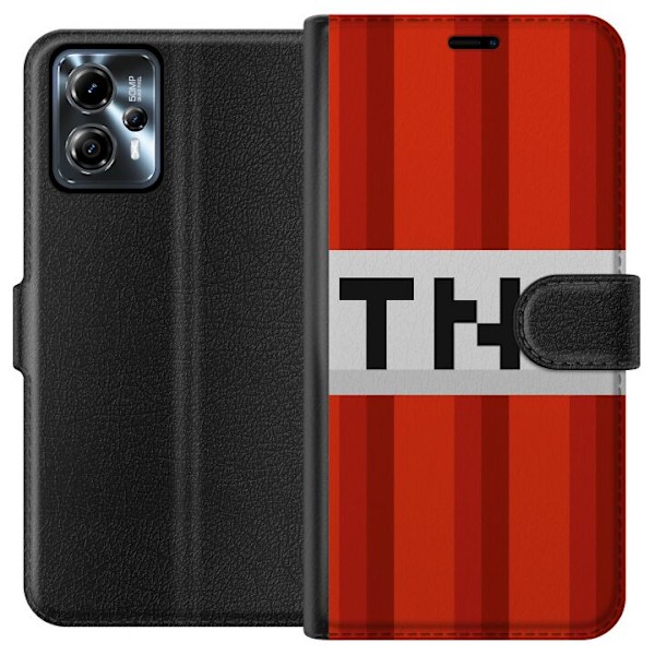 Motorola Moto G13 Plånboksfodral Minecraft TNT
