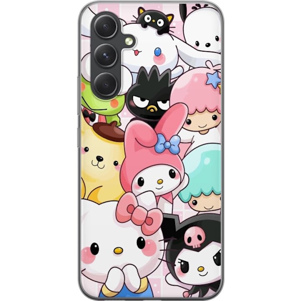 Samsung Galaxy S24 FE Gjennomsiktig deksel Kawaii Sanrio Crew