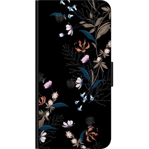 Kompatibelt Lommeboketui til Samsung Galaxy A20s Blomster
