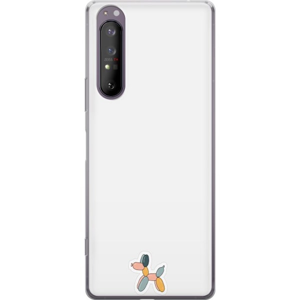 Sony Xperia 1 II Läpinäkyvä kuori Koira