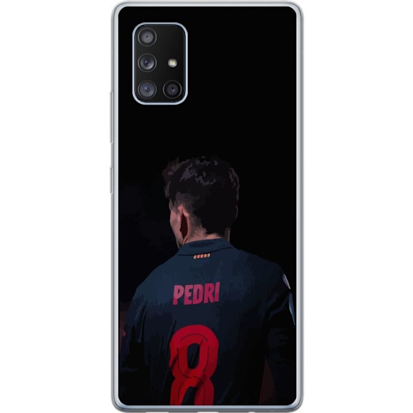Samsung Galaxy A71 5G Gennemsigtig cover Pedri FC Barcelona Fo