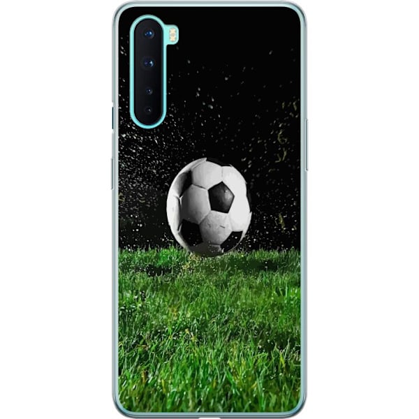 OnePlus Nord Genomskinligt Skal Fotboll Action