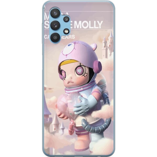 Samsung Galaxy A32 5G Genomskinligt Skal Mega Space Molly Care Bears Series - Share Bear Edition