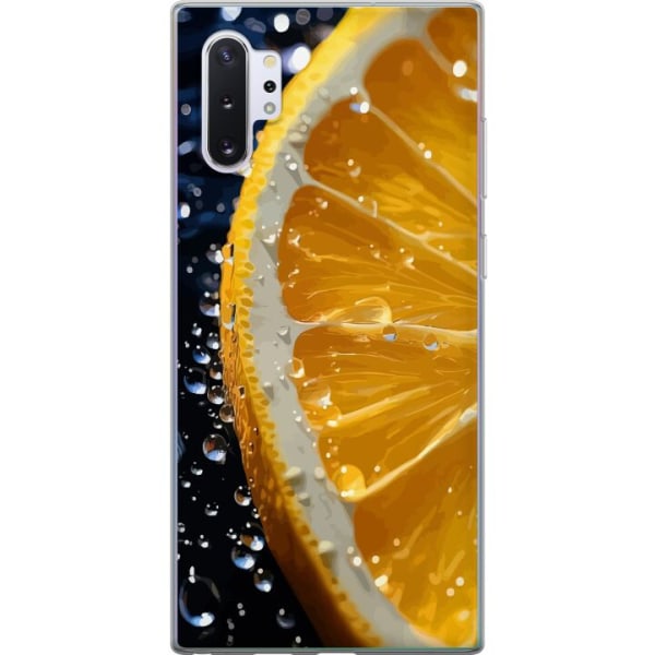 Samsung Galaxy Note10+ Läpinäkyvä kuori Appelsiini