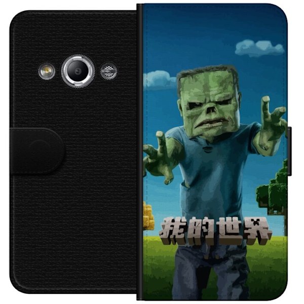 Samsung Galaxy Xcover 3 Tegnebogsetui A Minecraft Movie