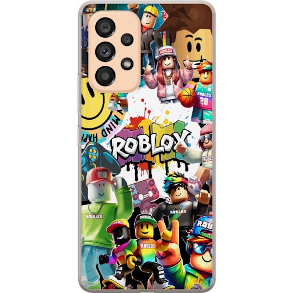 Samsung Galaxy A53 5G Gjennomsiktig deksel Roblox