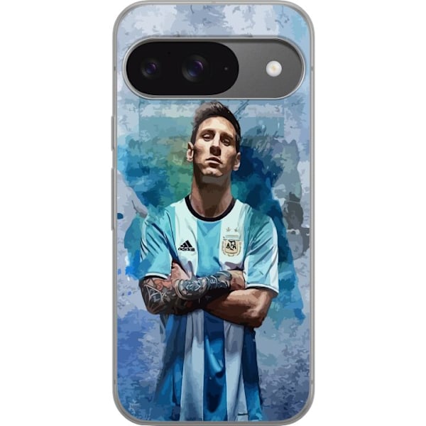 Google Pixel 9 Pro Gennemsigtig cover Lionel Andrés Messi