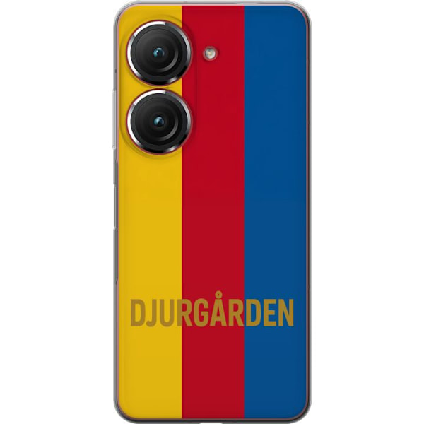 Asus Zenfone 9 Läpinäkyvä kuori Djurgården – jalkapallo