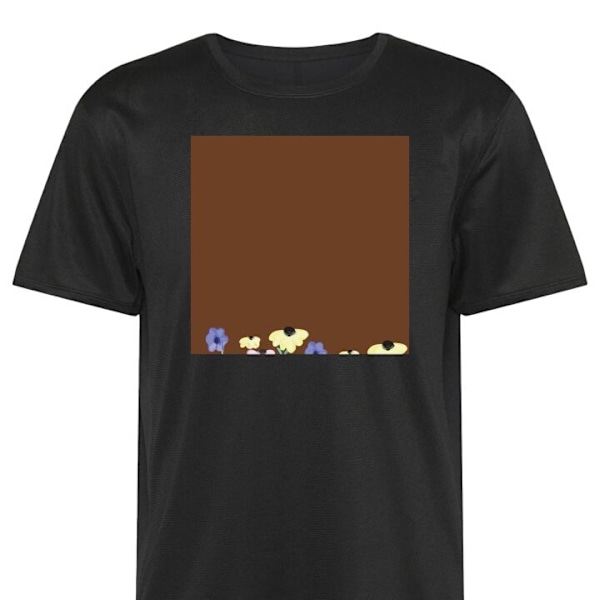 Trænings T-shirt | Sport T-shirt til Voksen Blomster Stor