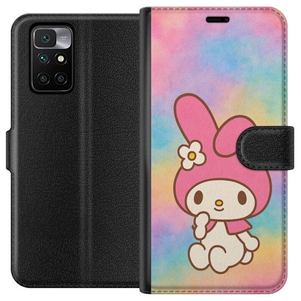 Xiaomi Redmi 10 Lompakkokotelo Kawaii Sanrio My Melody