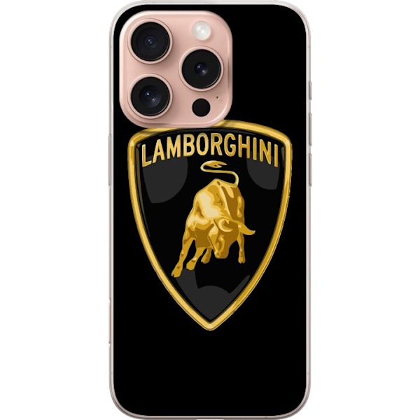 Apple iPhone 16 Pro Läpinäkyvä kuori Lamborghini