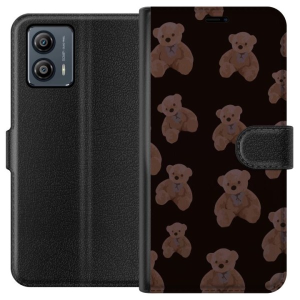 Motorola Moto G53 Plånboksfodral En björn flera björnar