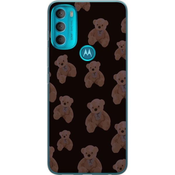 Motorola Moto G71 5G Gennemsigtig cover En bjørn flere bjørn