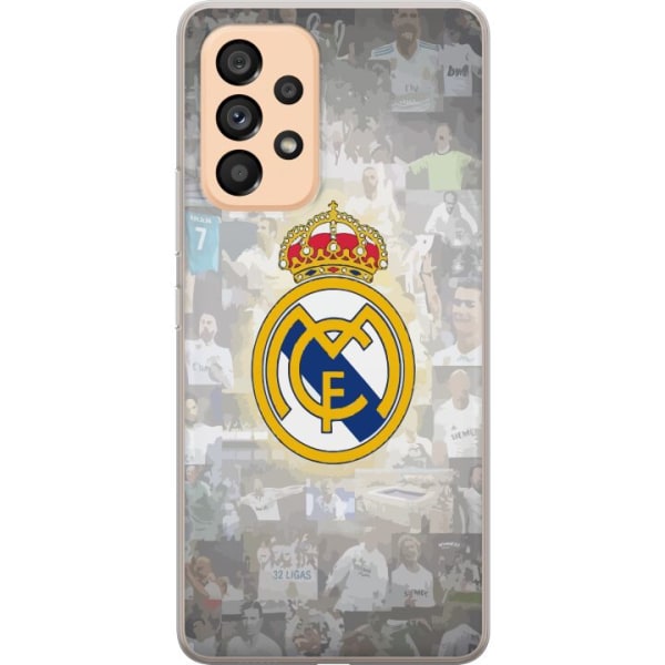 Samsung Galaxy A53 5G Gennemsigtig cover Real Madrid