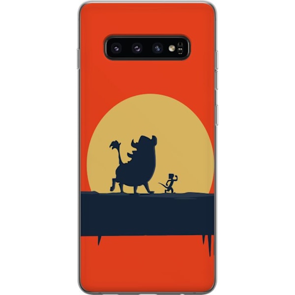 Samsung Galaxy S10 Gennemsigtig cover Hakuna Matata