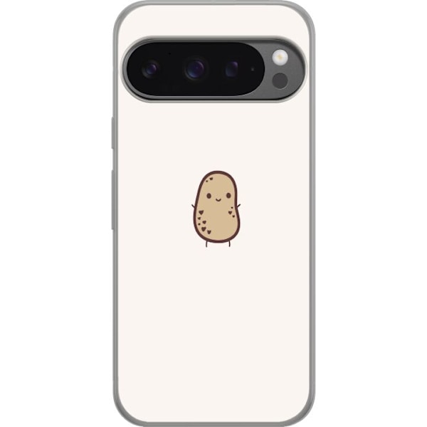 Google Pixel 9 Pro XL Gjennomsiktig deksel Cute Potato